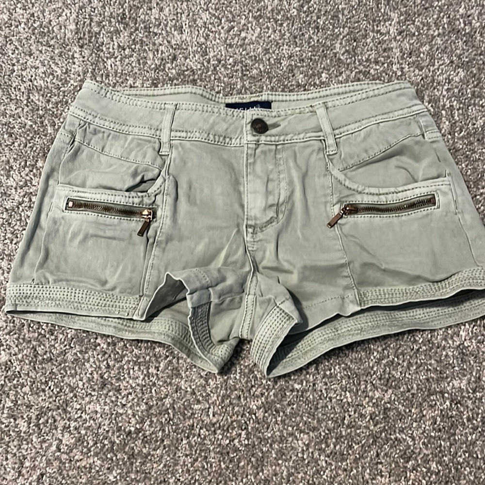 Light green shorts